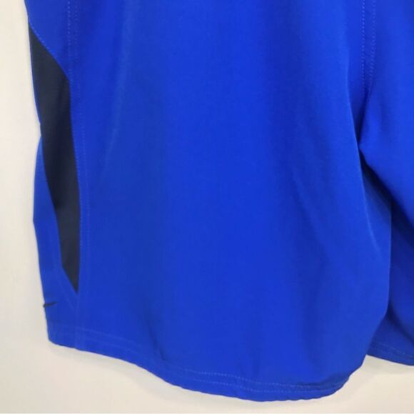 Nike Cobalt Blue Black Swim Trunks - Picture 12 of 16
